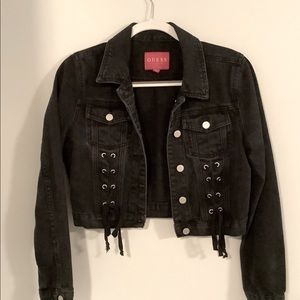 Denim Jacket Lace
